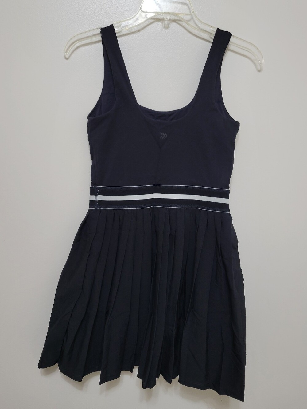 Nwot All In Motion Black Pleated Bottom Active Tennis Dress - Picture 5 of 7